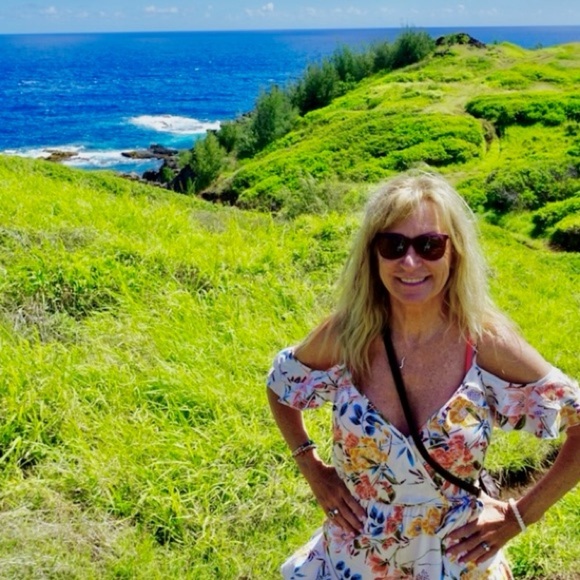 Band of Gypsies Floral Romper Cold-shoulder - Picture 13 of 15